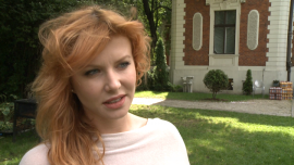 Agata Załęcka zagrała w rosyjskiej reklamie News powiązane z kurs prezenterski