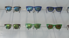 Okulary składane, okulary przeciwsłoneczne, okulary korekcyjne, Ray-Ban [zdjęcia wideo] Baza przebitek