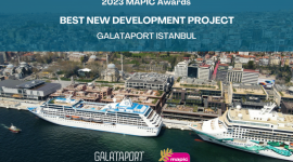 Galataport w Stambule z tytułem „Najlepszego nowego projektu deweloperskiego Biuro prasowe