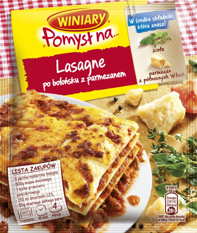 Nowy Winiary Pomys Na Lasagne Po Bolo Sku Z Parmezanem Pyszne