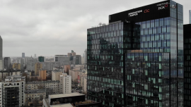 Warszawa centrum z drona [przebitki] News powiązane z budynki