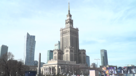 Warszawa - epidemia koronawirusa, centrum miasta [przebitki]