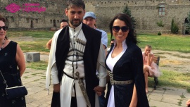 Katarzyna Pakosińska w ubiegły weekend wzięła ślub w Gruzji. Jej mężem został gruziński dziennikarz
