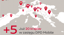 DPD Mobile z kolejnymi państwami na mapie Europy. Wysyłki międzynarodowe z aplikacji już do 20 państw