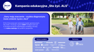 Geny mają znaczenie – szybka diagnostyka może zmienić życie z ALS Biuro prasowe