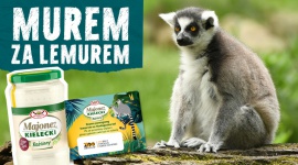 Na pomoc lemurom, czyli Majonez Kielecki Roślinny oddaje 1% ze sprzedaży
