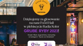Food Hall Powiśle z nagrodą Grube Ryby Radia Kolor