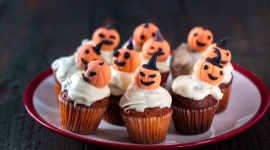 Zrób Halloweenowe muffiny dyniowe