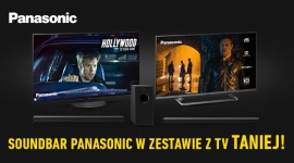 Promocja Panasonic w Media Expert: soundbar w zestawie z TV taniej