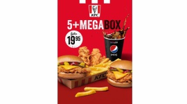 5+ MegaBox za jedyne 19.95zł tylko w KFC!