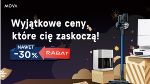 Black Weeks w MOVA: Świetne urządzenia w jeszcze niższej cenie