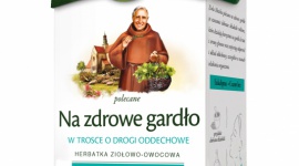 Na zdrowe gardło – NOWOŚĆ w linii herbatek Zioła Mnicha