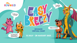Easy Breezy – wirtualne, darmowe półkolonie z językiem angielskim dla dzieci