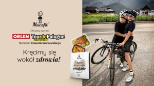 Maczfit jedzie z Tour de Pologne Amatorów Biuro prasowe