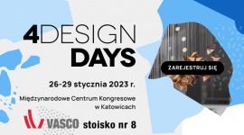 Zapraszamy na 4 Design Days! Spotkajmy się na stosiku Vasco!