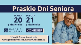 Galeria Wileńska i Centrum Praskie Koneser ponownie zadbają o seniorów!