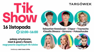 TikShow w centrum handlowym Targówek – święto TikToka już 16 listopada!