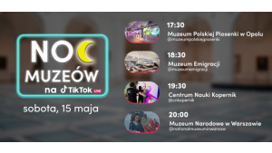 TikTok zaprasza na „Noc Muzeów” na platformie Biuro prasowe