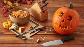 Lampiony z dyń: Stwórz w 5 krokach własną dynię na Halloween z Victorinox. Biuro prasowe