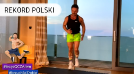 Razem z Qczajem ustanowili Rekord Polski na największą lekcję fitness online