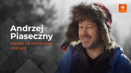 Andrzej Piaseczny korzysta ze słonecznej energii [wideo]