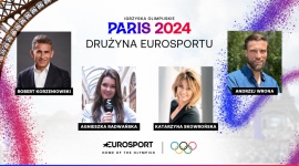 Eurosport i Max z gwiazdorską obsadą na Igrzyska Olimpijskie Paris 2024