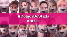 #DołączDoStada K.I.D.S. - gwiazdy zakładają maseczki „wilka ,by wspierać lekarzy Biuro prasowe
