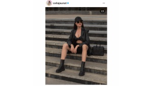 Celia Krychowiak zachwyca nowoczesną, miejską stylizacją! Biuro prasowe