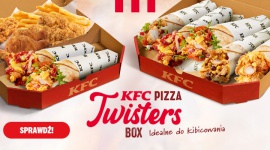 Idealny zestaw kibica na Euro 2024 to KFC Pizza Twisters Box Biuro prasowe