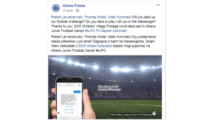 Allianz Polska zaprasza do zabawy piłkarzy Bayern Monachium!