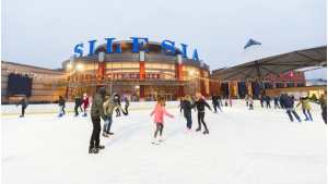 Aktywne ferie na lodowisku przed Silesia City Center Biuro prasowe