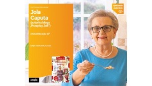 JOLA CAPUTA (AUTORKA BLOGA PRZEPISY JOLI ) - SPOTKANIE AUTORSKIE - ŁÓDŹ Biuro prasowe