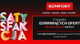 Ostatnie dni promocji na Black Sales Weeks w Komforcie