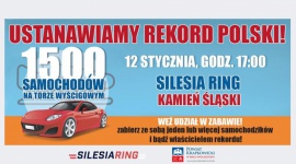Na Silesia Ring będą bić samochodowy Rekord Polski dla WOŚP Biuro prasowe