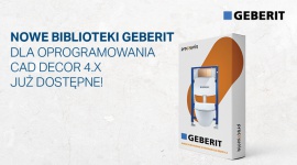 Geberit udostępnia pełną bazę bibliotek produktów w CAD Decor 4.X