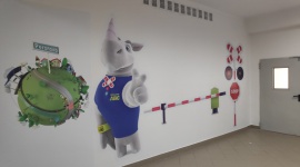 Rogatek w nowych salach lekcyjnych – efekt Akcji Mural