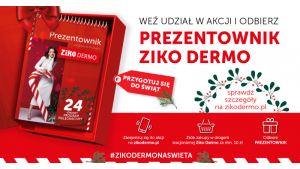 Nowa akcja Ziko Dermo - Prezentownik pełen próbek, porad i świątecznych wskazówe Biuro prasowe