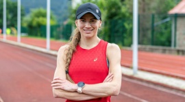 Aleksandra Lisowska na treningu przed 8. Cracovia Półmaratonem Królewskim