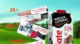 „Leć z Łaciatym po nagrody do domu” – nowa loteria konsumencka mleka Łaciate