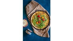 PRZEPIS Tarta pieczarkowo – śmietanowa