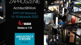 Vasco zaprasza na ARCHITECT@WORK. Bądź z nami 15 i 16 listopada 2022!