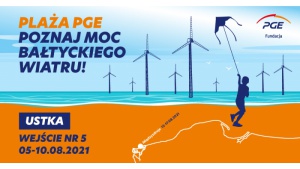 Projekt „Plaża PGE - Poznaj Moc Bałtyckiego Wiatru” już od czwartku w Ustce Biuro prasowe