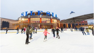 Zimowe emocje na lodowisku w Silesia City Center
