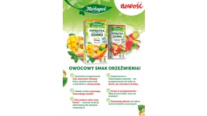Orzeźwiająca nowość! Poczuj moc owocowych herbatek na zimno od marki Herbapol Biuro prasowe