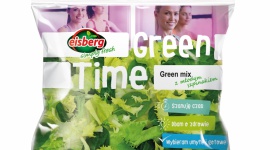 Mieszanka sałat z młodym szpinakiem - Green mix marki Eisberg