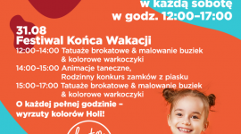 Kolorowe pożegnanie wakacji w Atrium Biała!