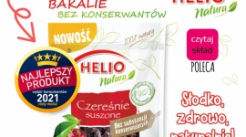 CZEREŚNIE SUSZONE HELIO NATURA NAJLEPSZYM PRODUKTEM 2021