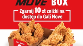Z zestawem KFC Move Box zgarniesz 10 zł zniżki na dostęp do Gali Move