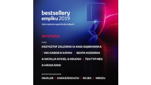 Gala Bestsellery Empiku 2019 w niepowtarzalnej i gwiazdorskiej oprawie muzycznej