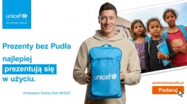 Robert Lewandowski wspiera program UNICEF Polska „Prezenty bez Pudła”!